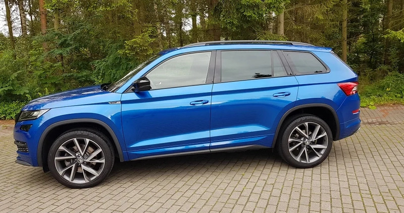 Skoda Kodiaq cena 145900 przebieg: 156000, rok produkcji 2019 z Bolków małe 529